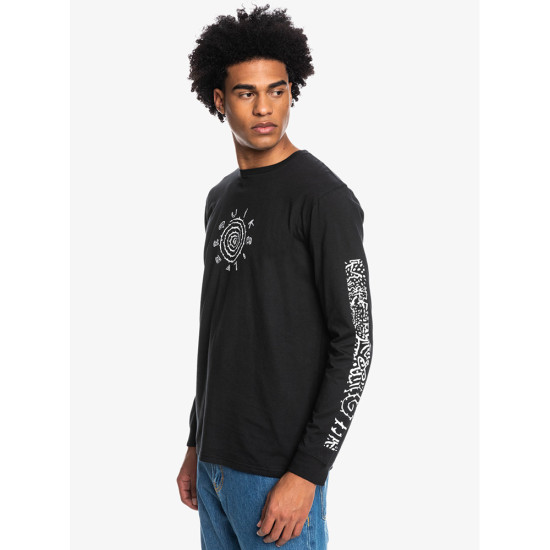Quiksilver Ανδρική μακρυμάνικη μπλούζα Qs Spiral - Long Sleeve T-Shirt for Men